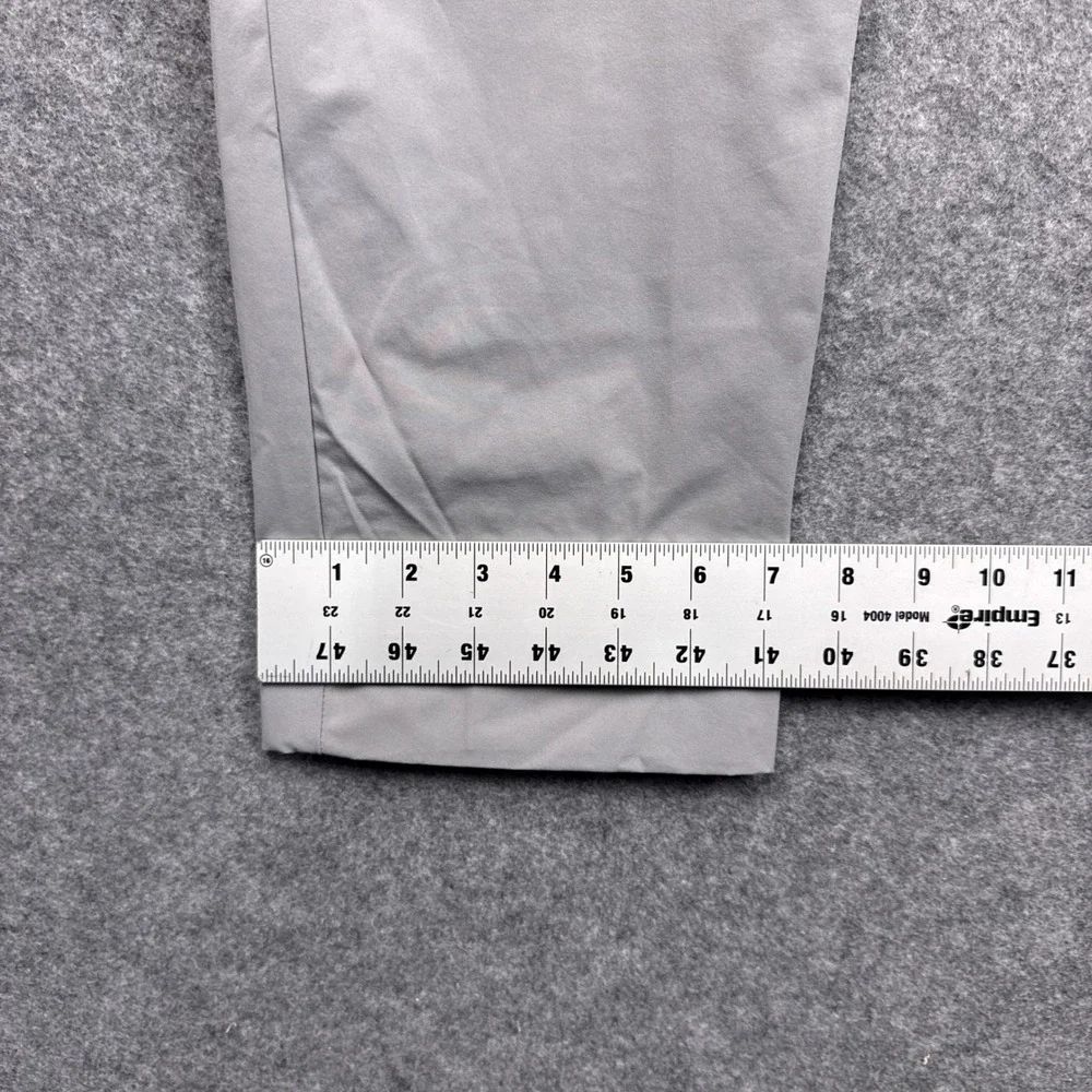 J.Crew Flex Slim Mens 36x34 Light Grey Performance Tech Chino Pants Slim Fit